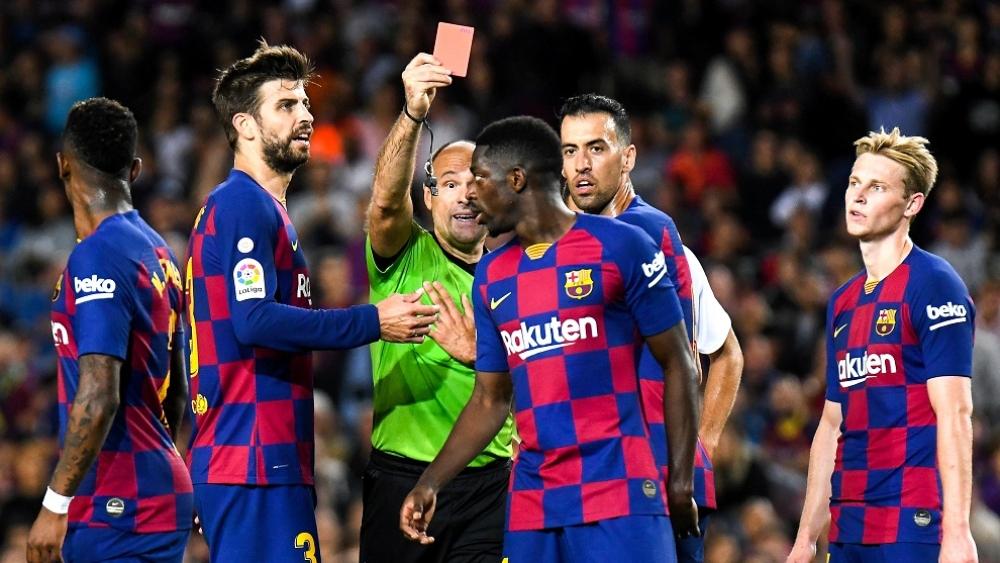 رسميا | إيقاف ديمبيلي لمباراتين وغيابه عن "الكلاسيكو"