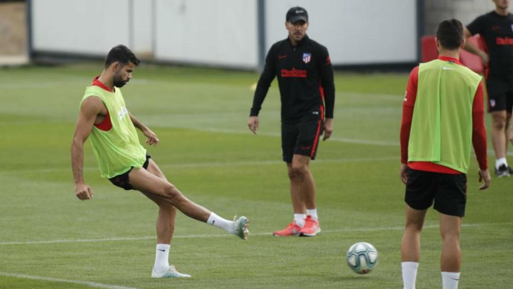 دييجو كوستا يعود إلى تدريبات أتلتيكو مدريد
