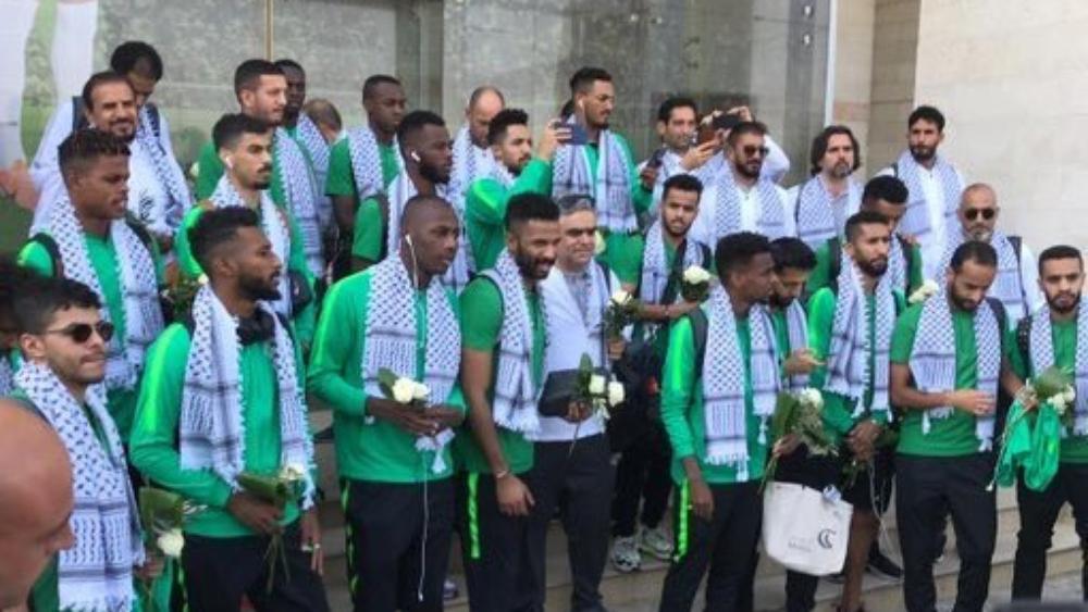 منتخب السعودية يصل إلى رام الله استعدادًا لمواجهة فلسطين