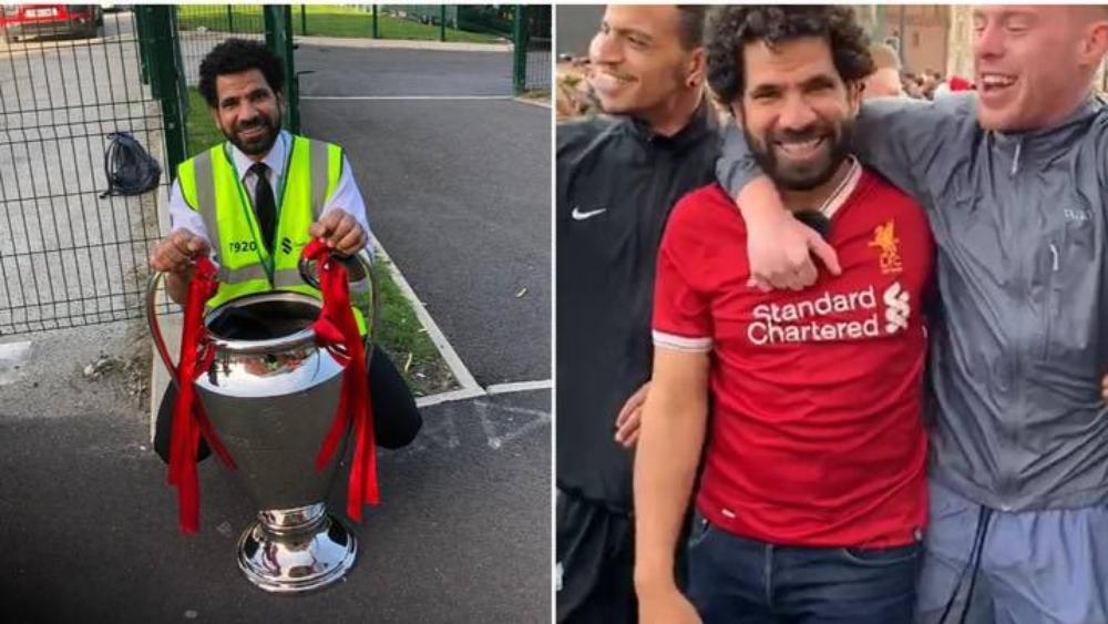 محمود أحمد .. "قصة شاب مصري يعمل في الأنفيلد تهتف له جماهير ليفربول مع كل مباراة"
