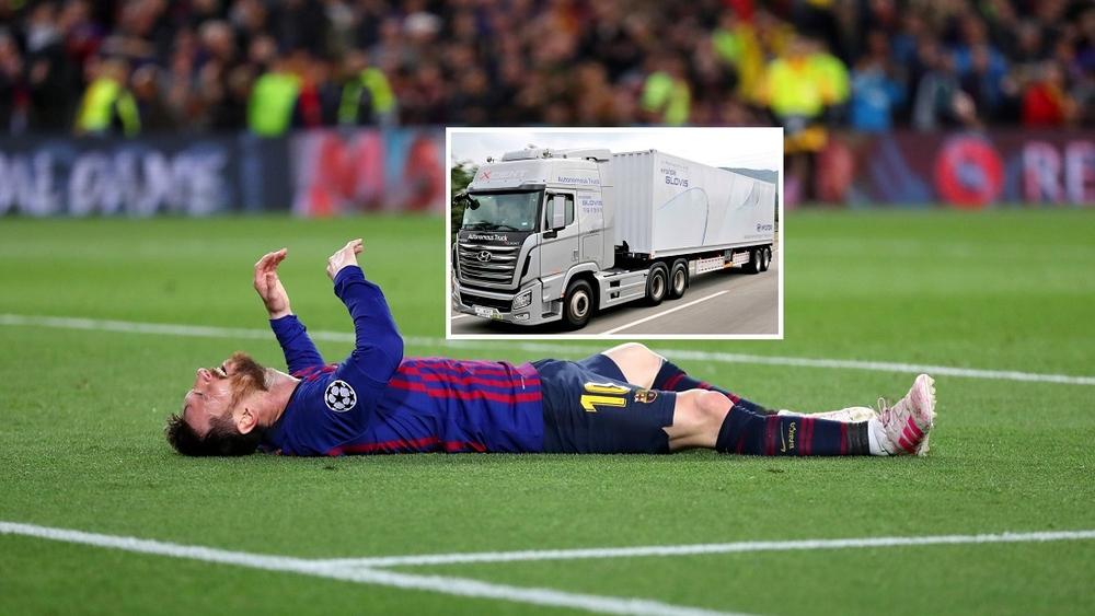 ميسي: "إذا نمت فيمكن لشاحنة أن تمر بجانبي ولن توقظني"