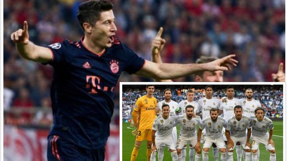 هدف واحد يفصل بين ليفاندوفسكي وما سجَّله لاعبو ريال مدريد هذا الموسم