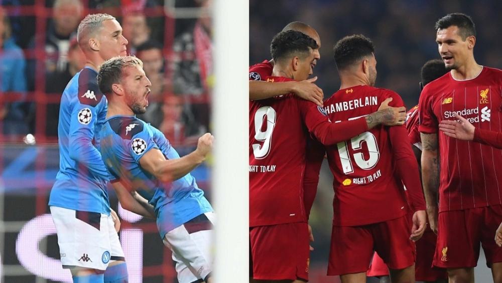 نابولي يواصل تصدر المجموعة الخامسة.. وليفربول يكتسح جينك برباعية