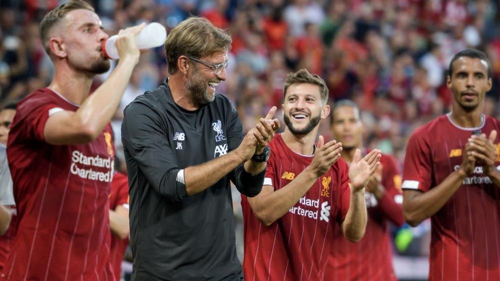 كلوب يكشف عن فحوى حديثه مع لاعبي ليفربول بين شوطي مباراة توتنهام