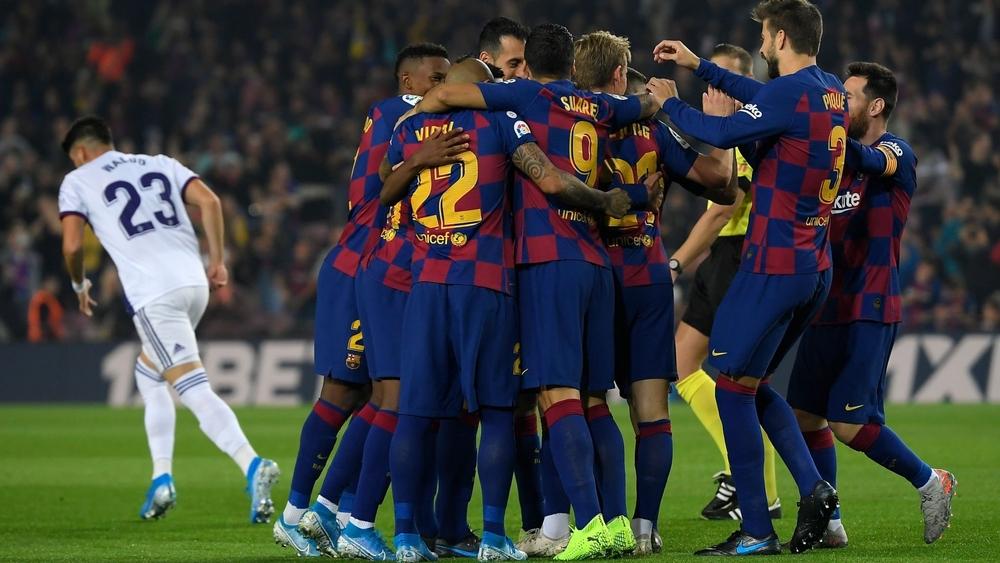 في مباراة الأهداف الجميلة.. برشلونة يسحق بلد الوليد بخماسية ويستعيد الصدارة مؤقتًا