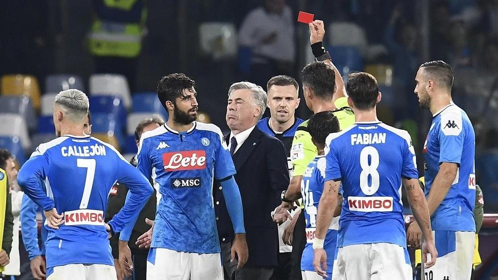 الإتحاد الإيطالي يوقف كارلو أنشيلوتي مباراة واحدة