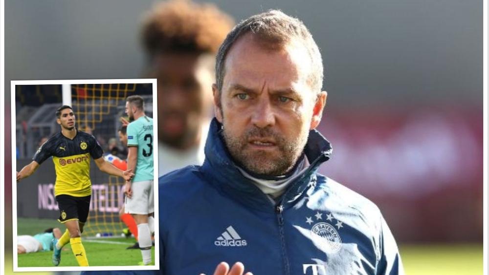 خطورة حكيمي تُجبر مدرب البايرن على تحضير خُطَّة للتصدِّي له في "كلاسيكو ألمانيا"