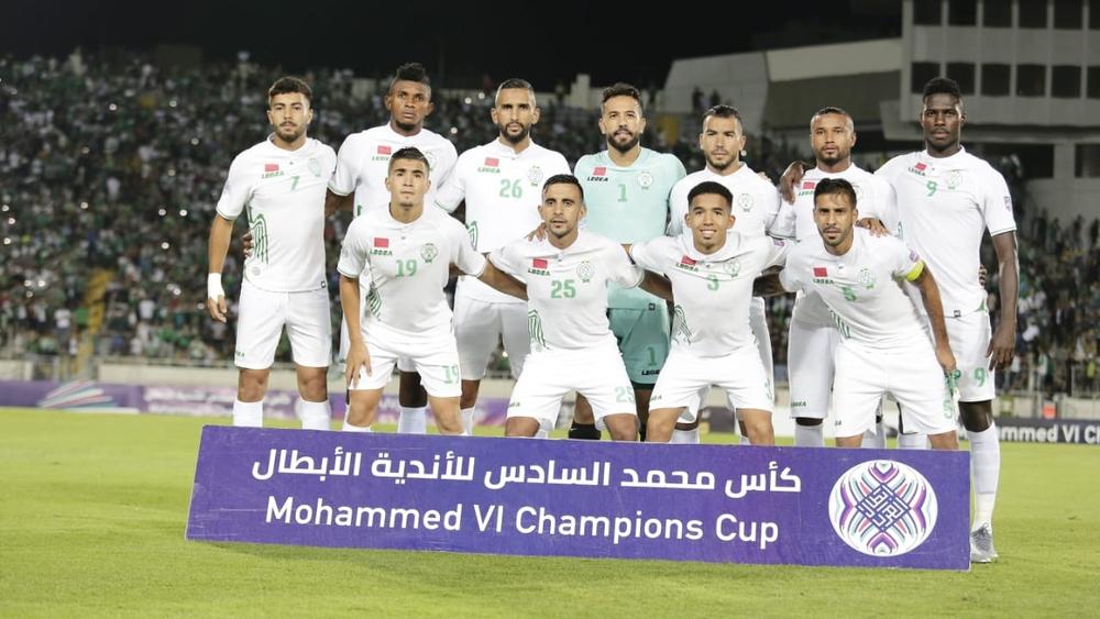 تشكيلة الرجاء الرسمية أمام يوسفية برشيد