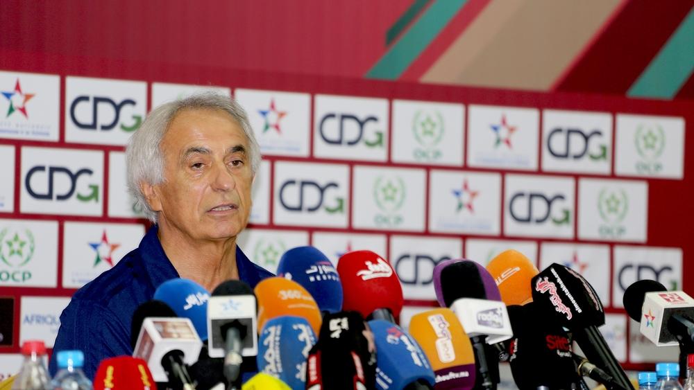 وحيد خليلوزيتش يعقد ندوة صحافية يوم الأربعاء القادم