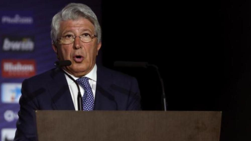 رئيس الأتلتيكو: "لا مانع لدينا من إقامة كأس السوبر بالسعودية"