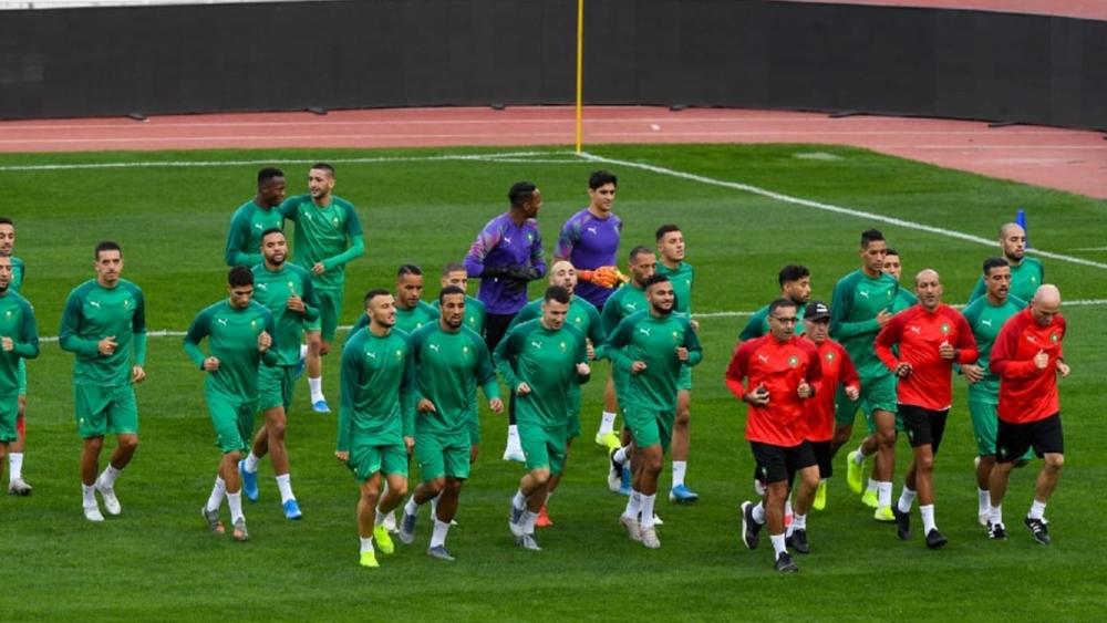 المنتخب الوطني يخوض أولى حصصه التدريبية ببوروندي