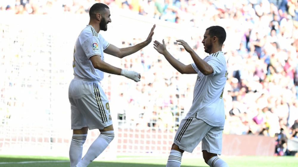 هازارد:"بنزيمة هو المهاجم الأفضل العالم"