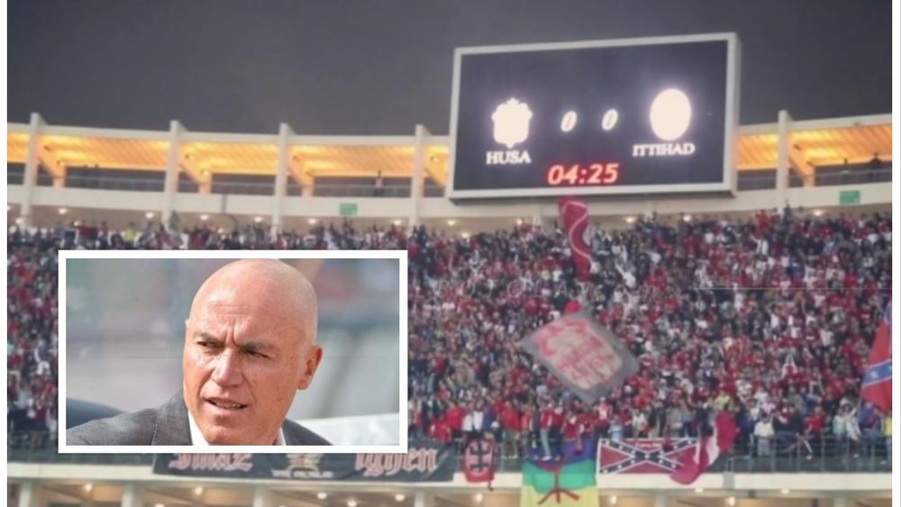 إقالة غاموندي تُخلِّف استياءً جماهيرياً من أنصار حسنية أكادير