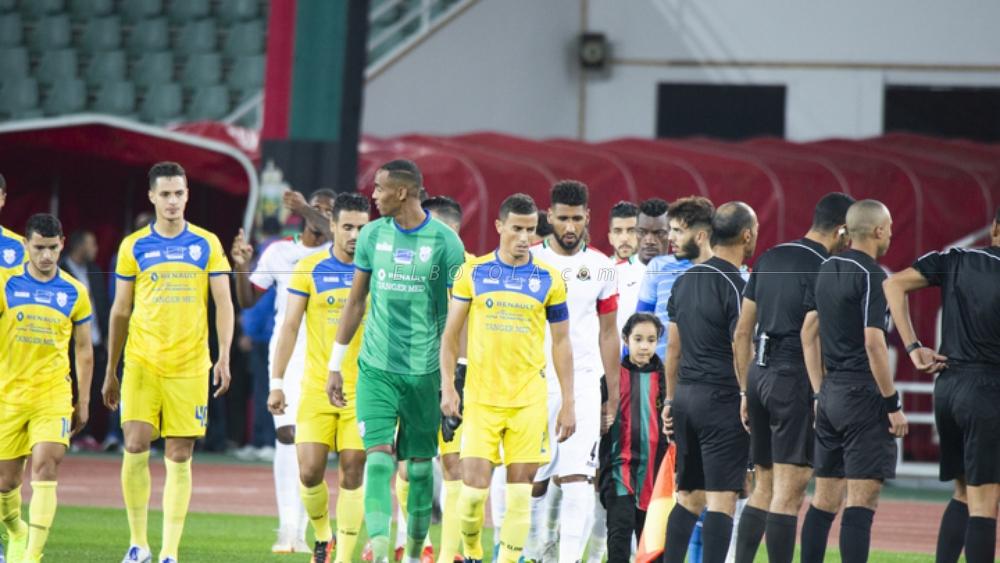 الجيش الملكي يدك شباك إتحاد طنجة برباعية