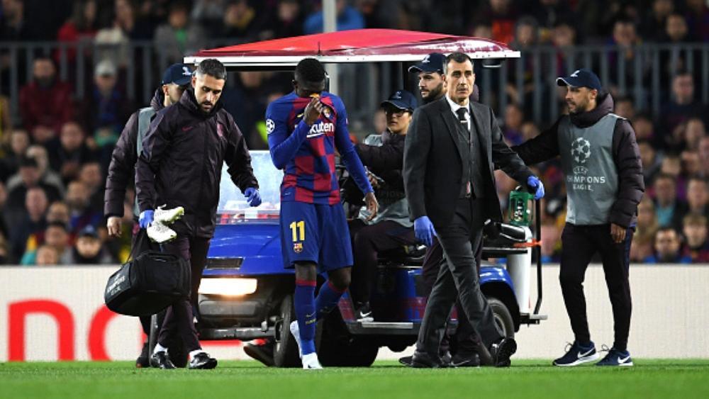 برشلونة يُقرر علاج ديمبلي في العاصمة القطرية الدوحة