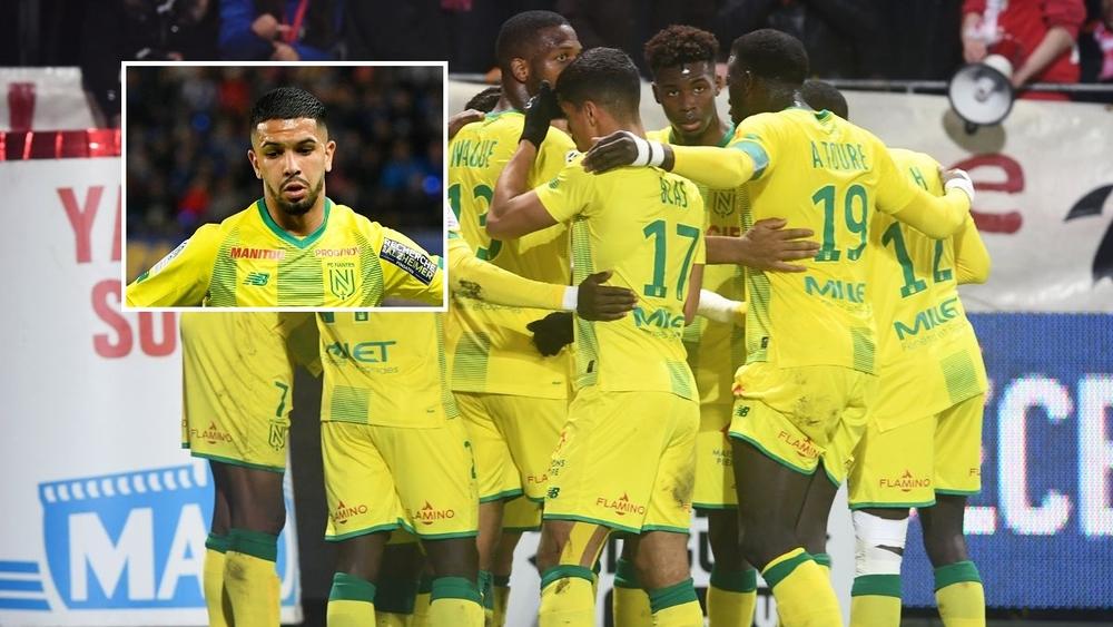 بعد 5 مباريات متتالية بدون انتصار.. نانت يفوز بمشاركة المغربي عمران لوزا كأساسي