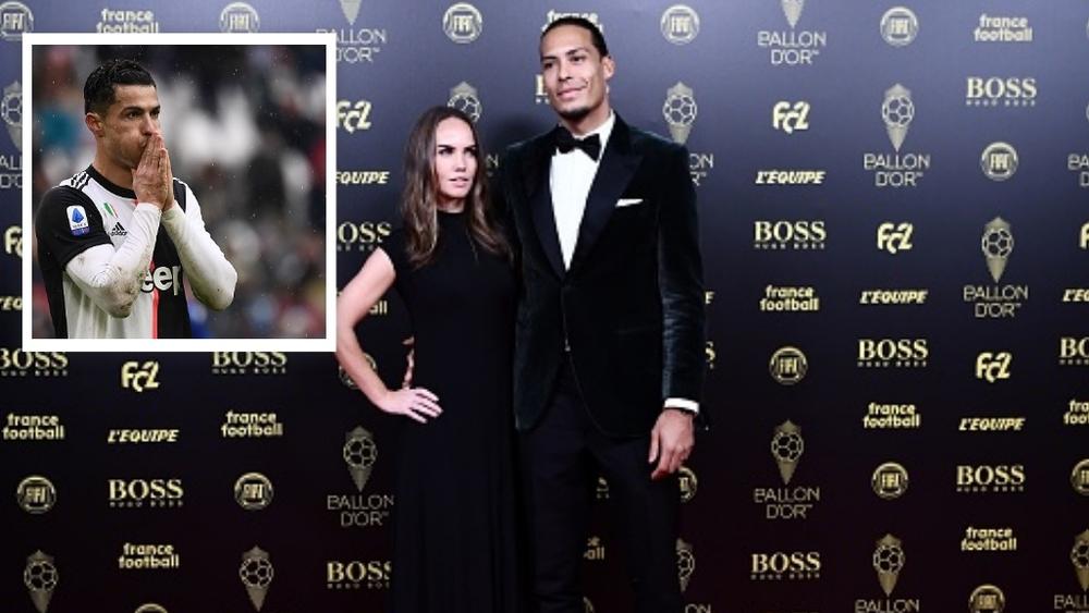 الكرة الذهبية | فان دايك يتفوق على رونالدو ويحل ثانيًا خلف ميسي