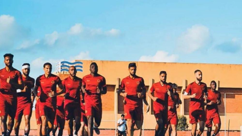 النهضة البركانية تجري أول حصة تدريبية في زامبيا قبل ملاقاة زاناكو