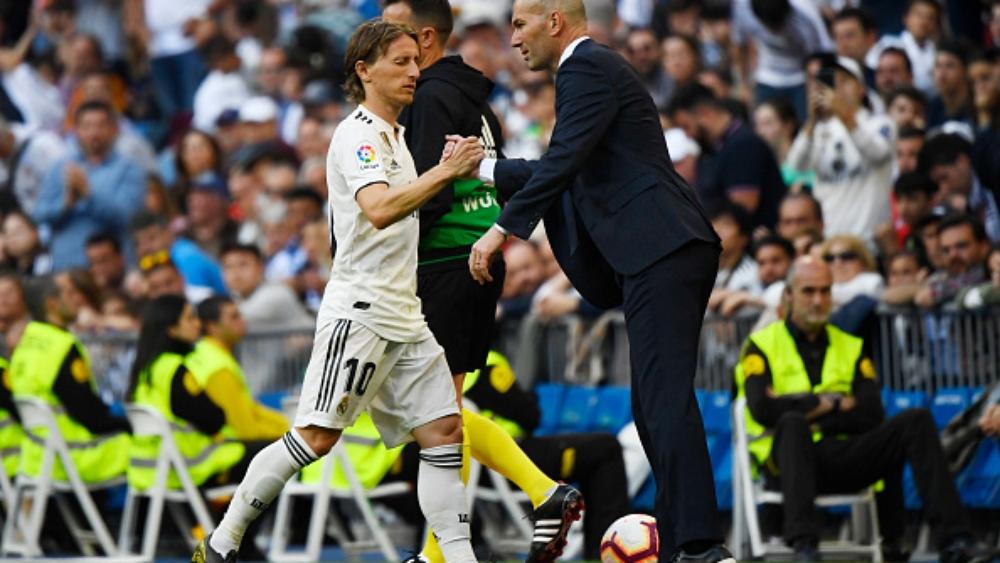 زيدان يؤكد سلامة مودريتش ويفسر غيابه أمام إسبانيول