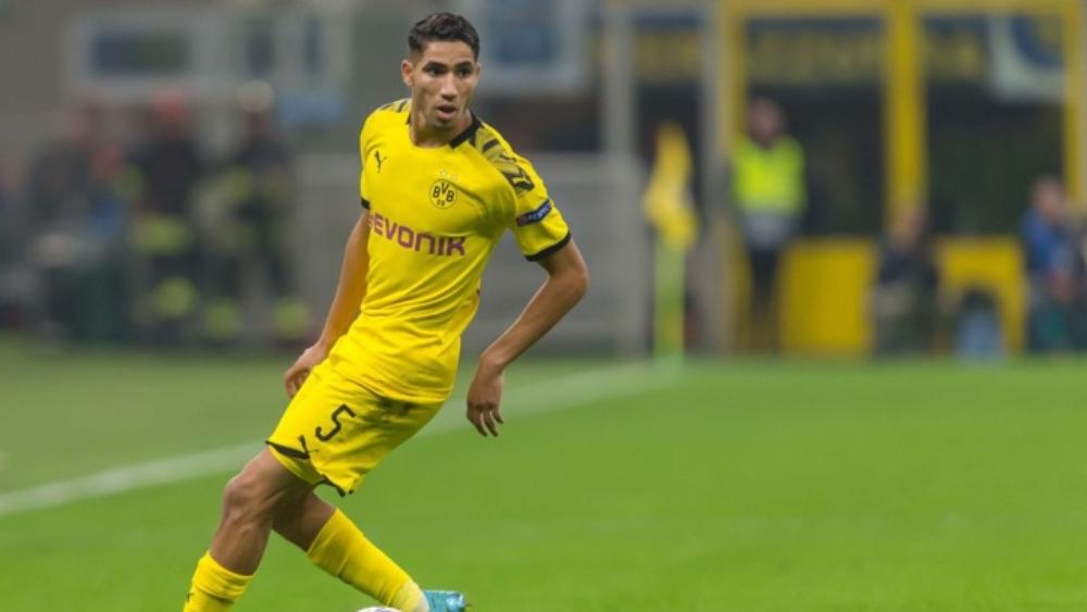 حكيمي أساسي في مواجهة دورتموند وسلافيا براغ