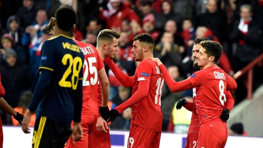 المغربي أملاح يسجل أمام أرسنال.. ستاندار لييج يفشل في الحفاظ على تقدمه ويودع الـ"يوروبا ليغ"