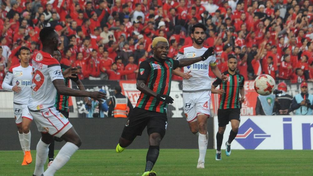 غيابات "عدة" للوداد أمام الجيش الملكي في الكلاسيكو