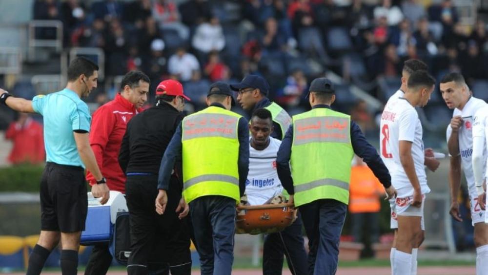 كومارا يتخلف عن رحلة الوداد صوب "وادي زم" إستعدادا لملاقاة رجاء بني ملال بسبب الإصابة