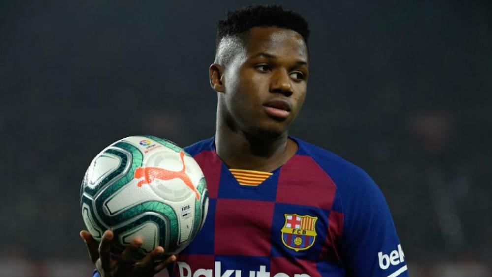 استبعاد أنسو فاتي من قائمة برشلونة ضد ألافيس