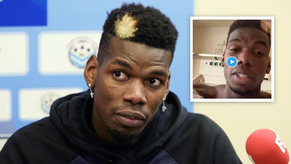 بوجبا يظهر تحت تأثير "المُخدر" ويوجه رسالة لجماهير مانشستر يونايتد