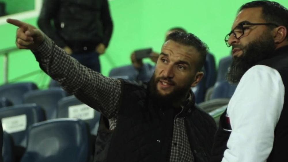 حدراف حاضر بملعب "العبدي" في "مباراة" الدفاع الحسني الجديدي والرّجاء