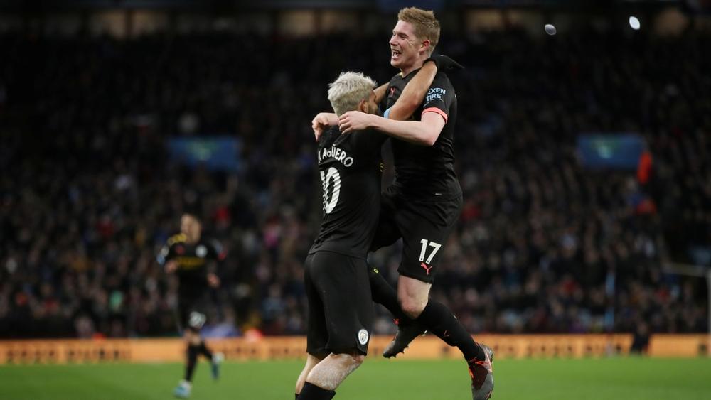 أجويرو يتفوق على هنري ويقود السيتي لاكتساح أستون فيلا بسداسية