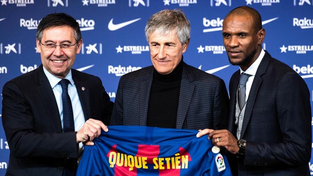 كيكي سيتيين يستعد "لأول اختبار" مع برشلونة