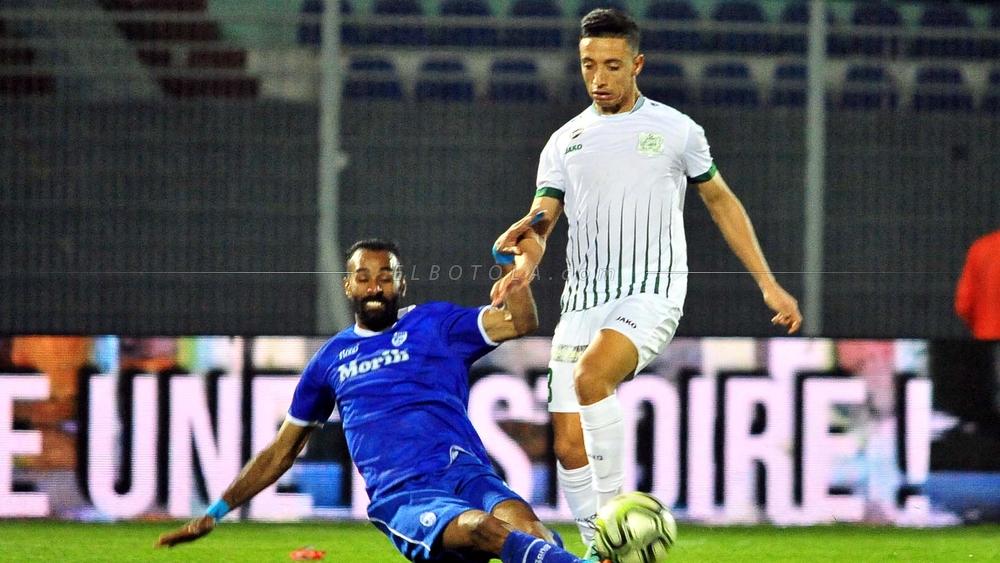 مباراة الدفاع الحسني الجديدي وسريع واد زم تنتهي بلا غالب ولا مغلوب