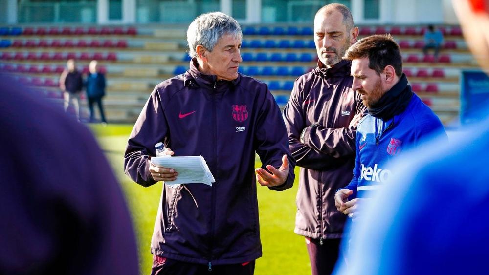 سيتيين يعلن عن القائمة المستدعاة لمباراته الأولى مع برشلونة