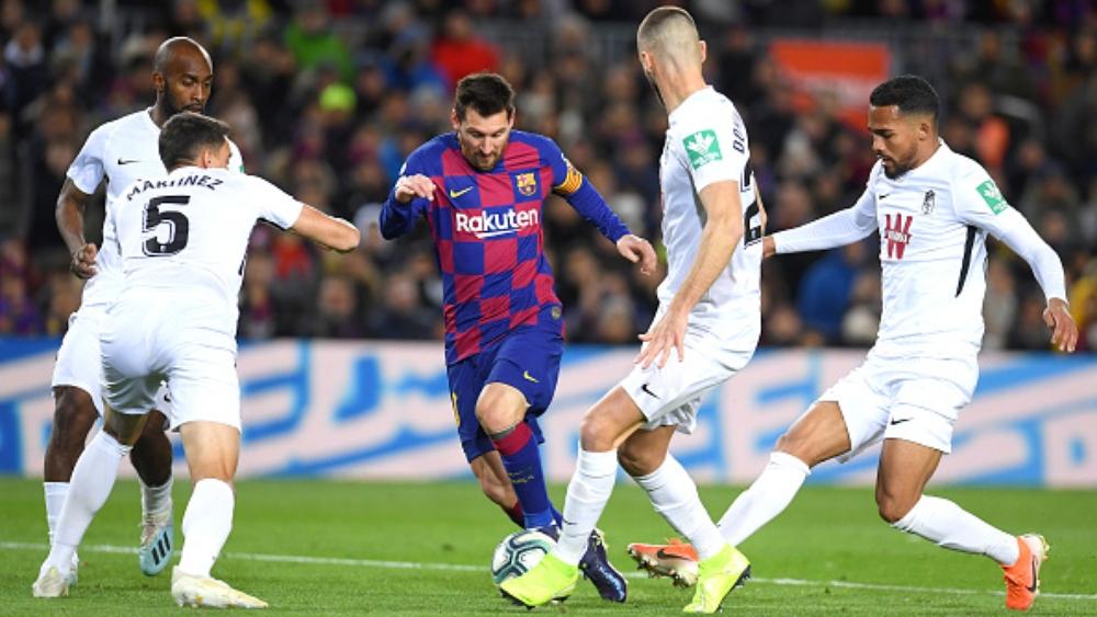 ميسي يقدم هديته الأولى لسيتين بهدف الفوز ضد غرناطة