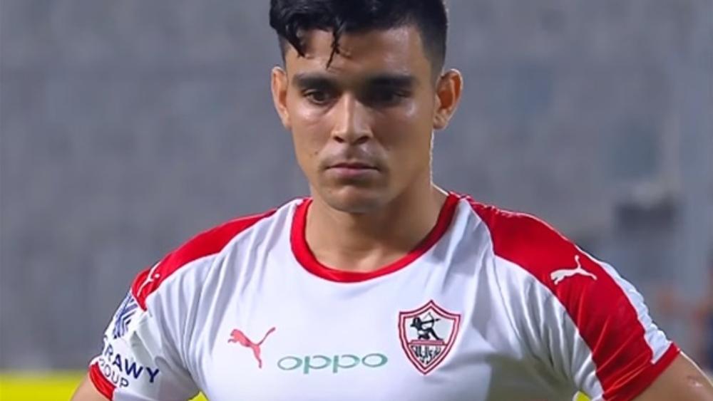 بنشرقي يصاب في الإحماء ويخرج من تشكيلة الزمالك ضد مازيمبي