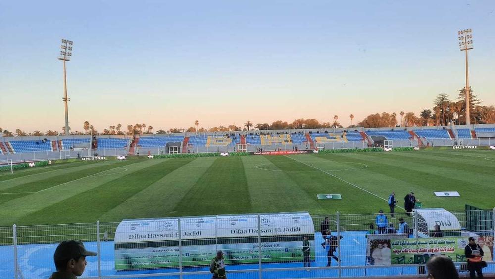 غياب شبه كلي لجماهير الدفاع الجديدي أمام يوسفية برشيد