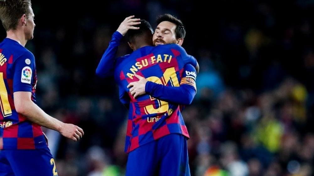 أنسو فاتي يتحول إلى "نجم برشلونة".. ويقود الفريق للفوز على ليفانتي