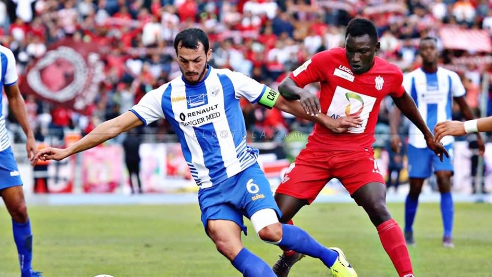 التشكيلتان الرسميتان لفريقي حسنية أكادير و إتحاد طنجة