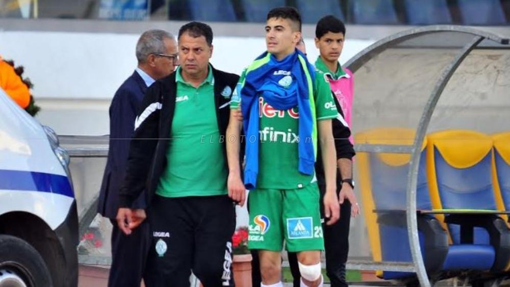 خاص/ المؤشرات الأولية تشير إلى عدم تعرض مكعازي لإصابة خطيرة في مباراة أولمبيك خريبكة