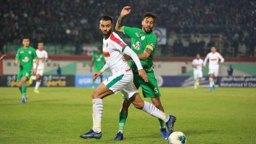 غيابات "وازنة" للرجاء أمام مولودية الجزائر