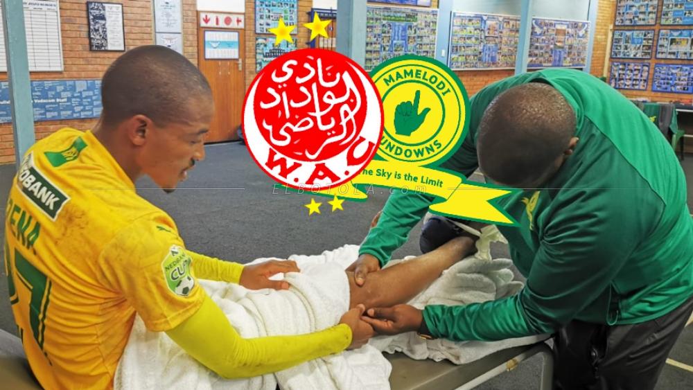 صفحة الوداد تتضامن مع لاعب سان داونز "ثابيلو مورينا" بعد تعرضه للإصابة .. والنادي الجنوب إفريقي يرد: "شكرا لكم و سنراكم قريبا"