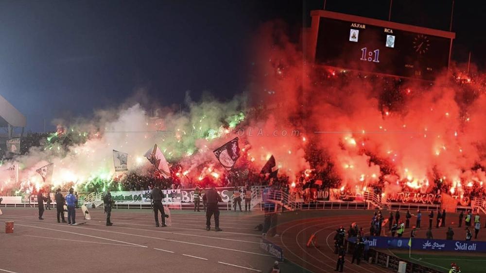 مباراة الجيش والرجاء الأفضل جماهيرياً في تصنيف "إلترا وورلد" وأنصار الوداد ثالثاً