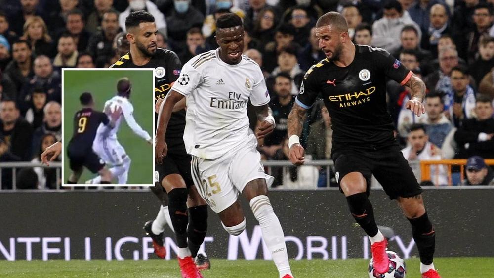 فينيسيوس: "الملعب بأكمله شاهد أن جيسوس قام بدفع راموس"