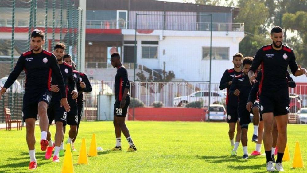 حصة تدريبية "مفتوحة" للوداد الرياضي قبل مباراة النجم الساحلي التونسي