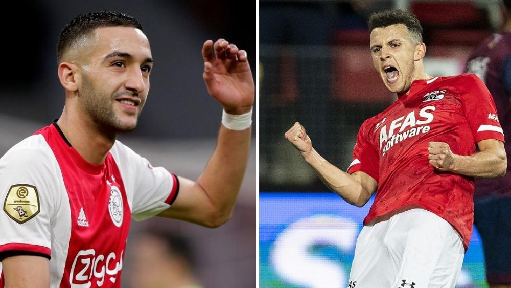 زياش يعود للتشكيلة الأساسية لأياكس.. وإدريسي هو الآخر أساسي في "قمة" الجولة الـ25