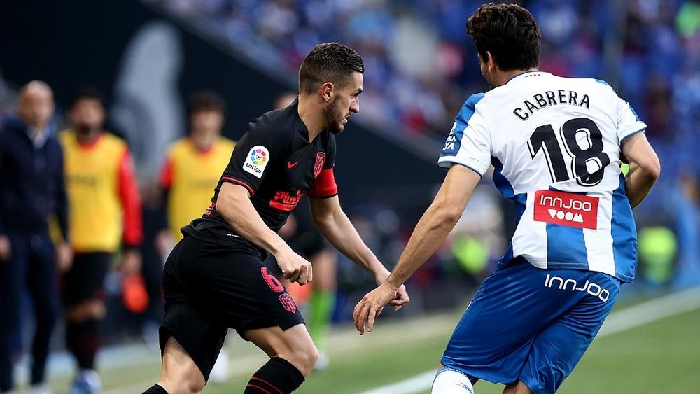 أتلتيكو مدريد يتعادل مع إسبانيول.. وأتلتيك بلباو يحقق أول انتصار منذ 3 أشهر