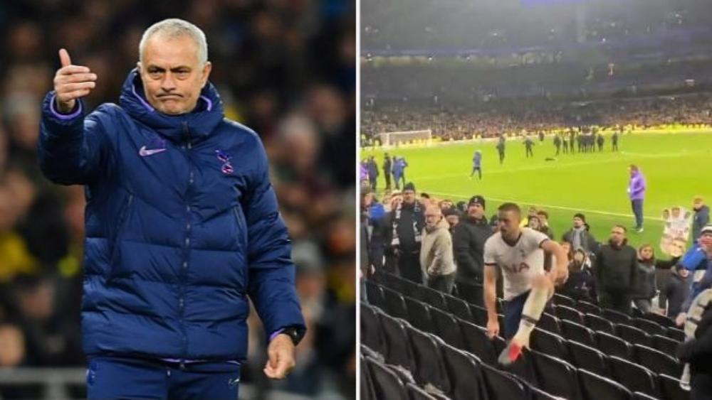 مورينيو: "أعتقد أن إريك فعل ما لا يستطيع المحترفون فعله!"