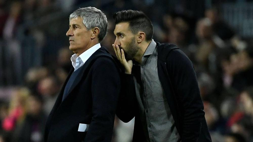 سيتين عن 'انفعال' مساعده على اللاعبين في 'الكلاسيكو': "قدمنا اعتذارنا للجميع.. وسارابيا عليه أن يتعلم كيفية التحكم في نفسه"