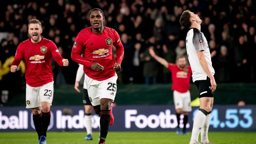 إيغالو يقود مانشستر يونايتد لبلوغ ثمن نهائي كأس الاتحاد الإنجليزي